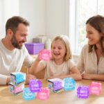 Gel-Filled Squishy Stress Cube, Blue