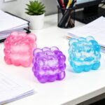 Gel-Filled Squishy Stress Cube, Blue