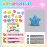 24-Pack Slow Rise Squishy Stress Balls, Bulk Squeeze Ball Toys Set