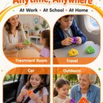 Sensory Fidget Toys 6-Pack, Flip Stress Relief Adults Teens