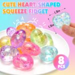 24-Pack Slow Rise Squishy Stress Balls, Bulk Squeeze Ball Toys Set