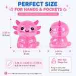 Slow-Rising Axolotl Squishy Stress Ball, Pink