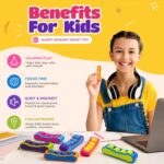Sensory Fidget Toys, 6-Pack Quiet Textured Fidgets
