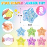 24-Pack Slow Rise Squishy Stress Balls, Bulk Squeeze Ball Toys Set