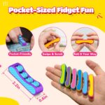 Sensory Fidget Toys, 6-Pack Quiet Textured Fidgets