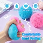 Fuzz Ball Squishy Stress Ball, Fuzzball Squishy, Soft Fidget Toy for Stress Relief