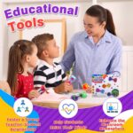 4-Pack Color Sorting Squeeze Toys