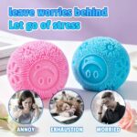 Fuzz Ball Squishy Stress Ball, Fuzzball Squishy, Soft Fidget Toy for Stress Relief