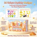 24-Pack Squishy Pack, Slow Rising TPR Sensory Fidget Toys