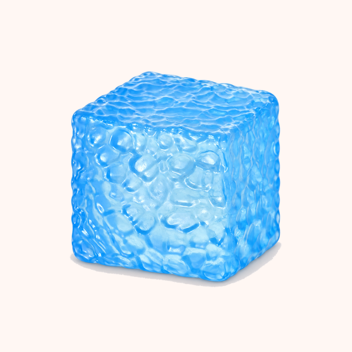 4-Pack Solid-Color Squishy Stress Cubes