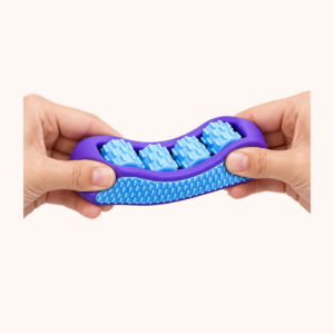 Sensory Fidget Toys, 6-Pack Quiet Textured Fidgets shown in hand