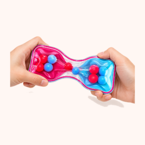 4-Pack Color Sorting Squeeze Toys shown in hand